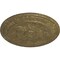 Ekena Millwork Exeter Ceiling Medallion (Fits Canopies up to 3 1/8"), 17 3/4"OD x 1 1/8"P, Mississippi Mud Crackle CM17EXMMC - alternate 4
